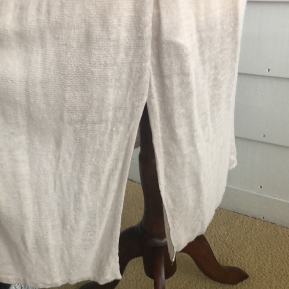 Cynthia Rowley, long light linen vest, size M, beautiful and worn once - Picture 6 of 7